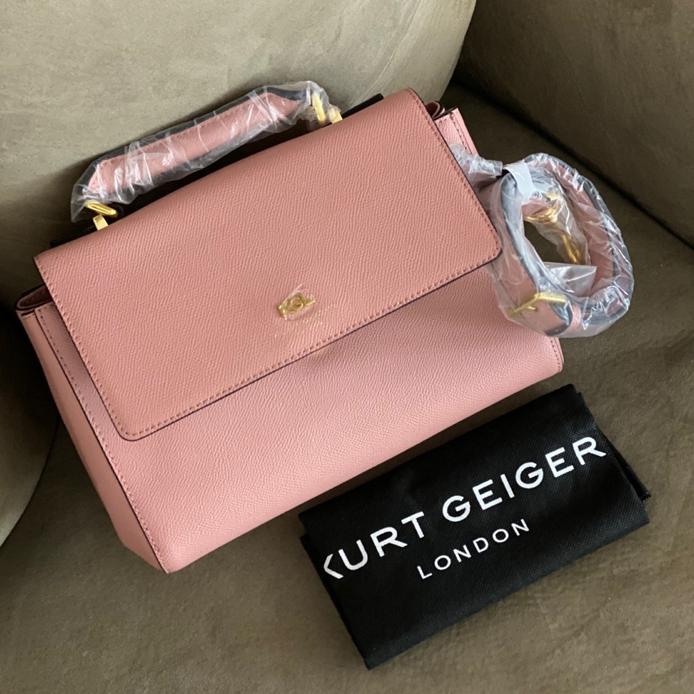 🛑SOLD🛑Kurt Geiger Richmond Satchel Shoulder Bag - Picture 4 of 8